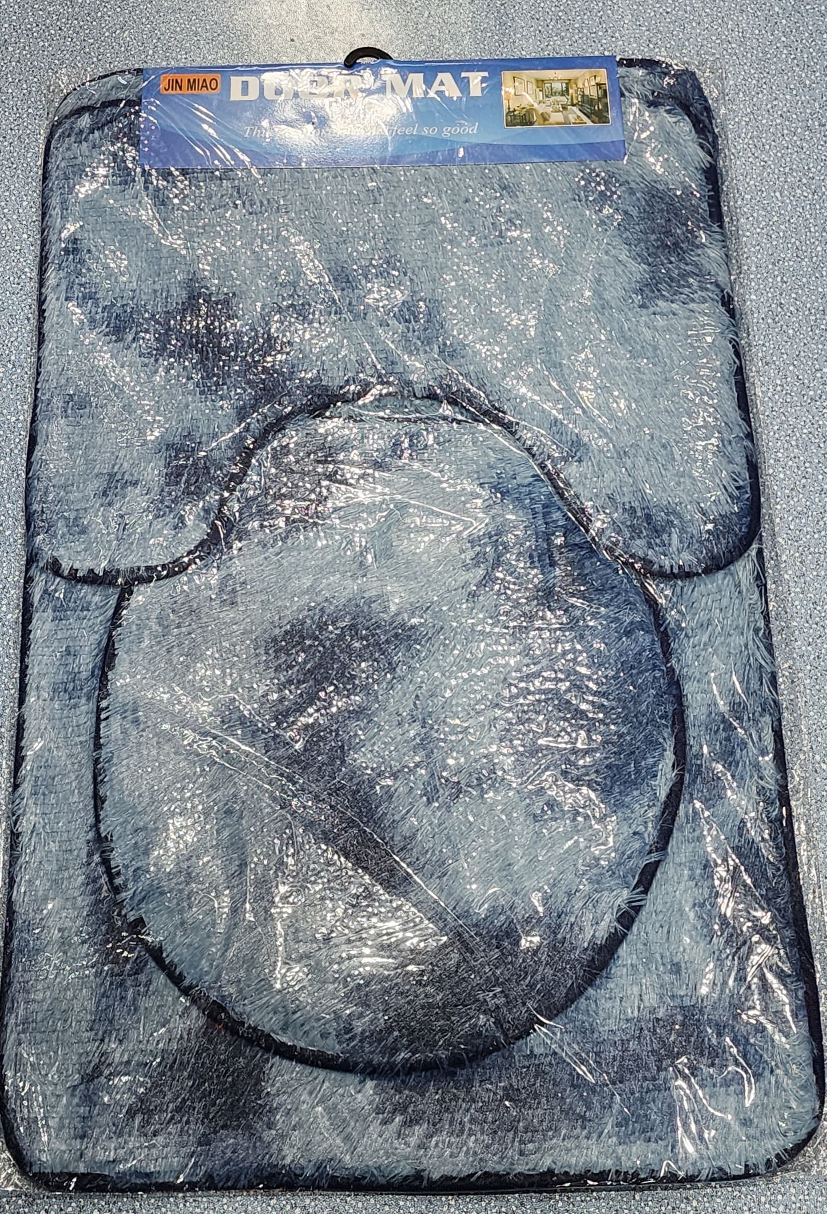 13 (1) (1) 50*80 tie-dye silk wool three-piece set - Image 1