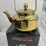 TMA-36 - 1.0 ltr SQR GOLD STAINLESS STEEL