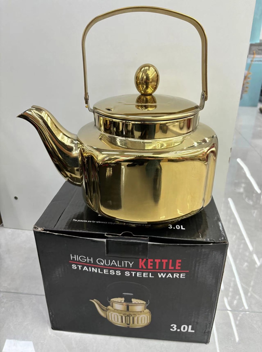 UPPcjRmAeJQ4cuel10VqXf7lErX8SWc8kDav9yZH TMA-36 - 1.0 ltr SQR GOLD STAINLESS STEEL - Image 1
