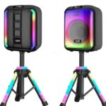 12 Inch Portable Bluetooth Karaoke Speaker NDR-102A Support Wireless HiFi dj Home Theater Subwoofer with Microphone