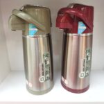 TMA09-23 - 1122-3.0L (STEEL BODY+PINK GLASS) - LONG LASTING HEAT AND COOL THERMAL FLASK 3 LTR