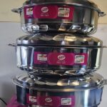YW38-08 - All-steel diamond fresh-keeping HOTPOT 1L-2L-3L-5L
