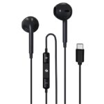 Deepbase AC-305 Black (Iphone) Type- C in Ear Earphone with in-line MIC, Volume Control, Call Function