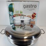 Turkish Berlin 32 CM Stainless Steel Low Pot