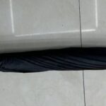 YW17-03 - 3: 55 cm 12 strands of black silver glue black dot handle