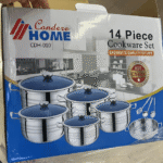 YW06-03 - Stainless steel 14-piece set of pots