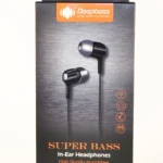 Deepbass D-150 Black Ear Wired Deep Base Handfree Headset with Mic for Mobiles
