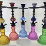 YW01-03 - M120 50 CM Sheesha Hookah glass & iron - Large Size
