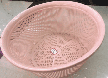 ILGaxKGKcMagYHObASK7nKut2ytjnwJbe0WFMfjI (1) (1) Heart Home Multifunctional Plastic Drain Strainer, Colander, Washing Basket for Home Kitchen Supplies (Pink) - Image 1
