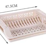 YW27-07 - 47.5 x 9.5 x 34 CM - Unbreakable Kitchen Sink Dish Driying Corner, Dish Drainer and Drying Rack for Kitchen, Space Saving