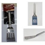 YW05-39 - HL-0797 - Steel Slotted Cooking Pizza Shovel Spatula Pancake Tool Cheese Silcer Cutter Kitchen