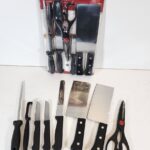 8 Piece Stainless Steel Kitchen Knife Set