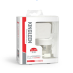 GZ01-10 C858 Double USB Power Adapter with Type-C Cable
