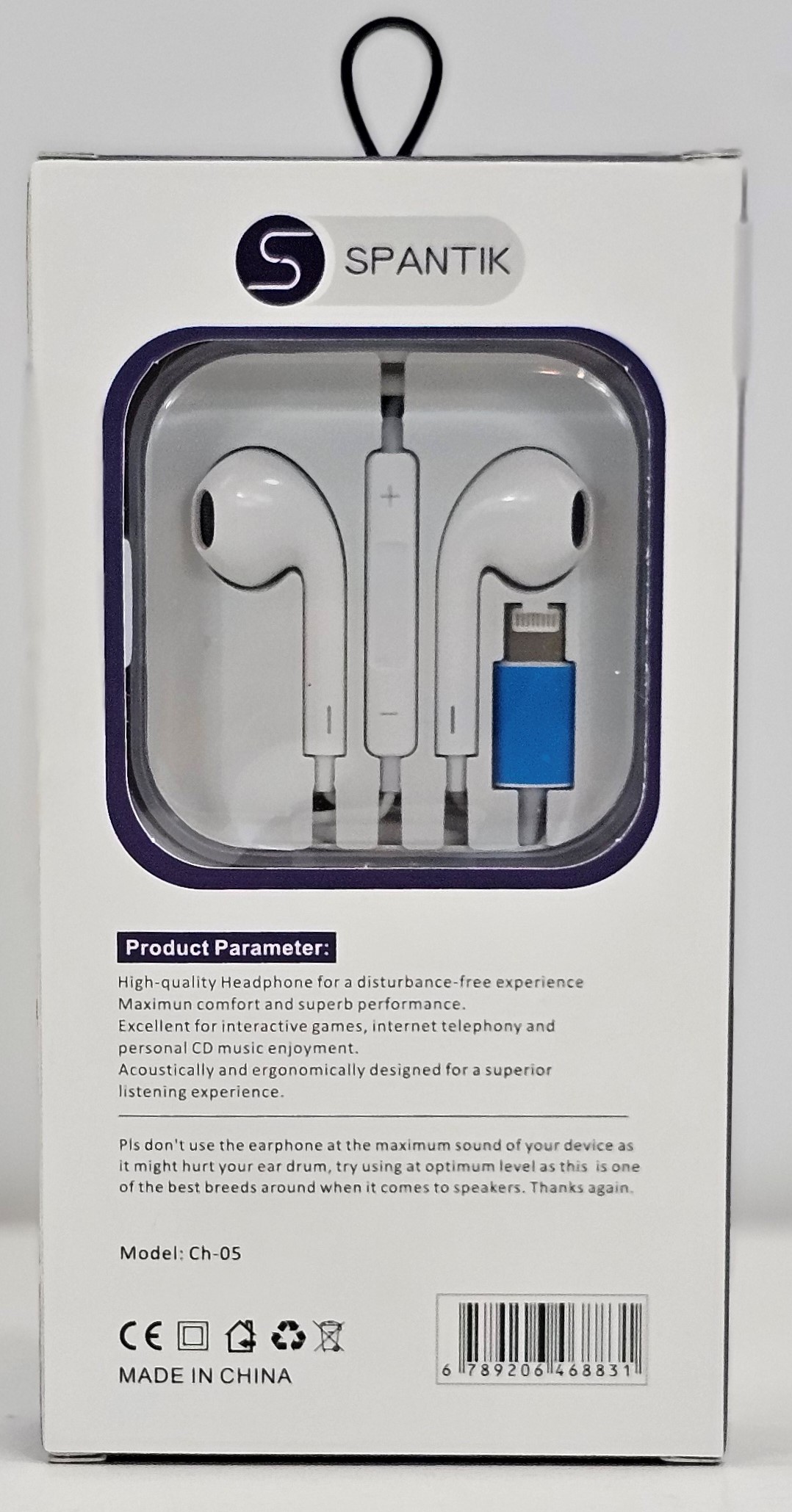 PEar8PGPt3HbFS8KdSVg323MedyalnzluBEG0BDd CH-05 - iPhone LIghtning Earphone Bluetooth for iPhone - Image 1