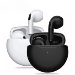 Deepbase TWS-R6 White Wireless Earbuds White Bluetooth with Microphon