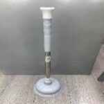 YW20-06 - 830-F Sleek Toilet Cleaning Brush with Holder Set | Long Handle Brush with Stand