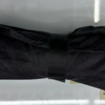 YW17-01 - Push Button Folding Umbrealla - The tri-fold umbrella is all black - Sturdy Mini Umbrella