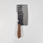 YW28-06 - Meat Cleaver Butcher Knife Kitchen Vegetable Cleaver Chinese Chef Cooking Knife 6.8 Inch 67-Layer Damascus Steel Forged Sharp Utility Mincer Knife-Non-Slip Wooden Handle