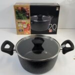 TK-21 - 20 CM Non-Stick Aluminium Cooking Pot - YH-2002