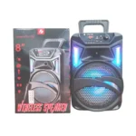 KTS-1178 BLUETOOTH PORTABLE SPEAKER - WIRELESS PORTABLE SPEAKER with Mic and Remote - Wireless Rechargeable Speaker
