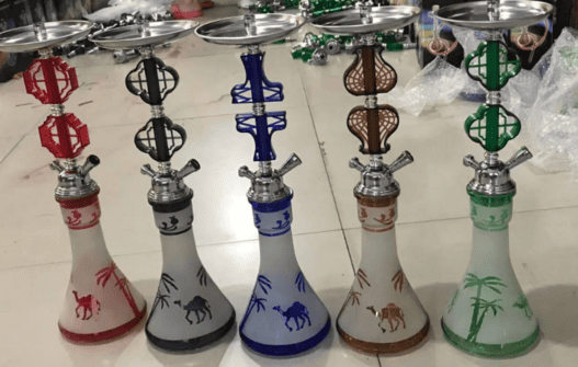 hYhDSq9SZyvpY0yZqlPLT1xbj4XUH7Sz05N33HBY (1) (1) M12-YW01 45 CM Sheesha Hookah glass & iron - Large Size - Image 1