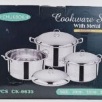 YW08-09 - 3PC Staineless Steel Pots Set 30.32.34CM