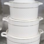 YW04-03 - RM01-R01 - GR-LW - - Ceramic Soup Pots - HC-003-3# 3pcs pot set -