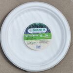 YW35-12 - OP10 - 10 Inch Sugarcan Pulp Oval Plate 20 PCS PER PAC X24 PER CARTON