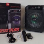 KTS-1149A 8" Wireless Speaker (Rechargeable, Blue tooth) Wirelss Portable Rechargeable with FM / SD Card / USB / Mic Bluetooth Speaker
