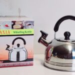 S10-06 - TEXANIA 2.0 LTR STAINLESS STEEL WHISLING KETTLE