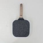 YW22-05 - Wooden handle steak pan re-bottomed - Image 2