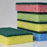 YW10-05 - 5PC colour Cleaning Sponge