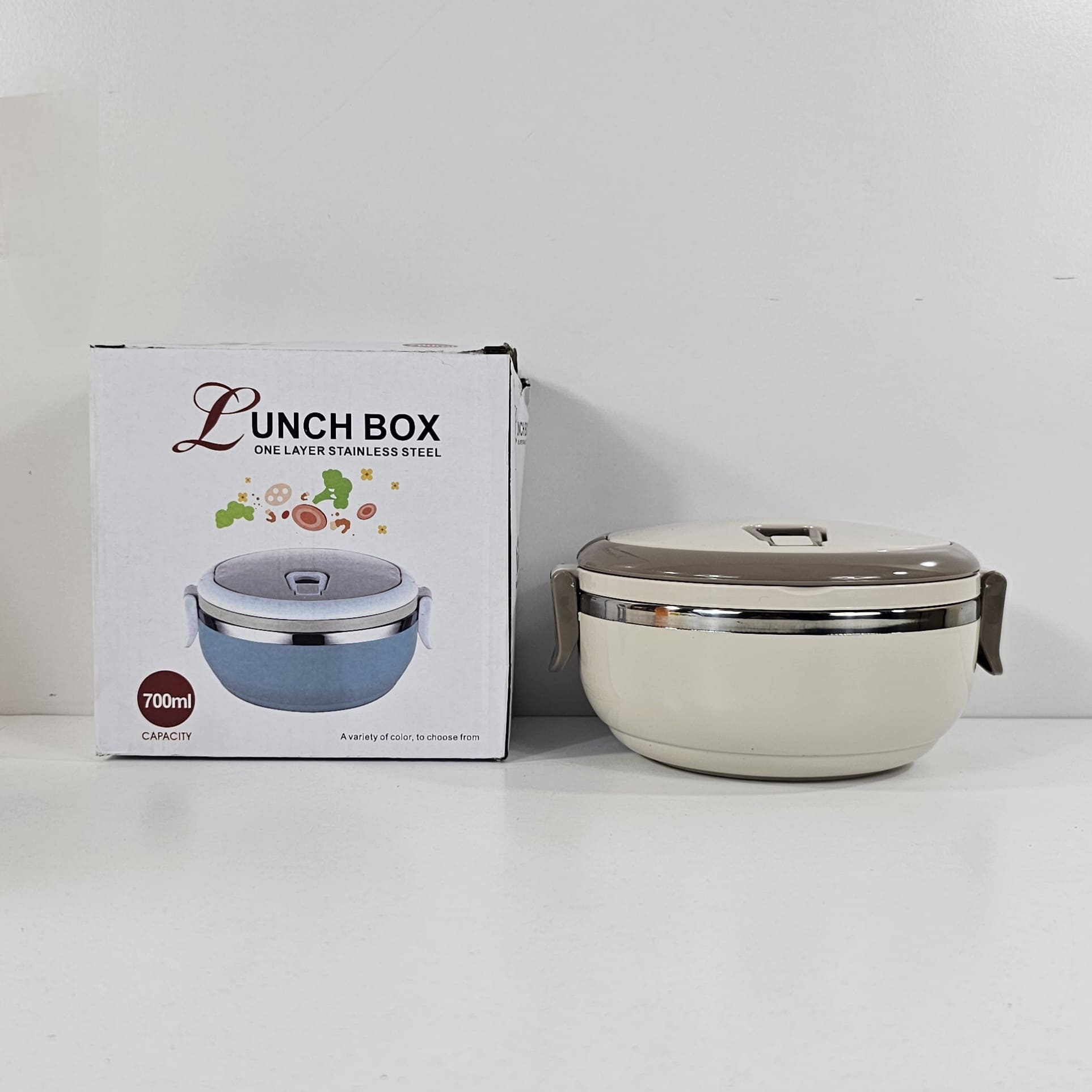 p19 (1) YW21-01 - 700 ML Lunch Box for Office Men and Women BPA Free and Food Grade Plastic Best Tiffin Box for Office - Image 1