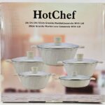 YW22-15 - 10pcs arch tricolor Non-Stick Cooking COOKING SET
