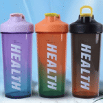 YW21-12 - Plastic Leakproof Bpa-Free With Time Marker & Straw Drinking Water Bottle