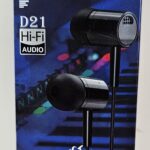 GZ04 - 08 D21 Wired in Ear Earphones with in-line Mic for Clear Calling, 12mm Dynamic Drivers