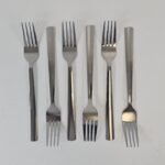 YW05-02 - HL-0760 - Stainless Stell Dinner Forks -6 PCS PACK