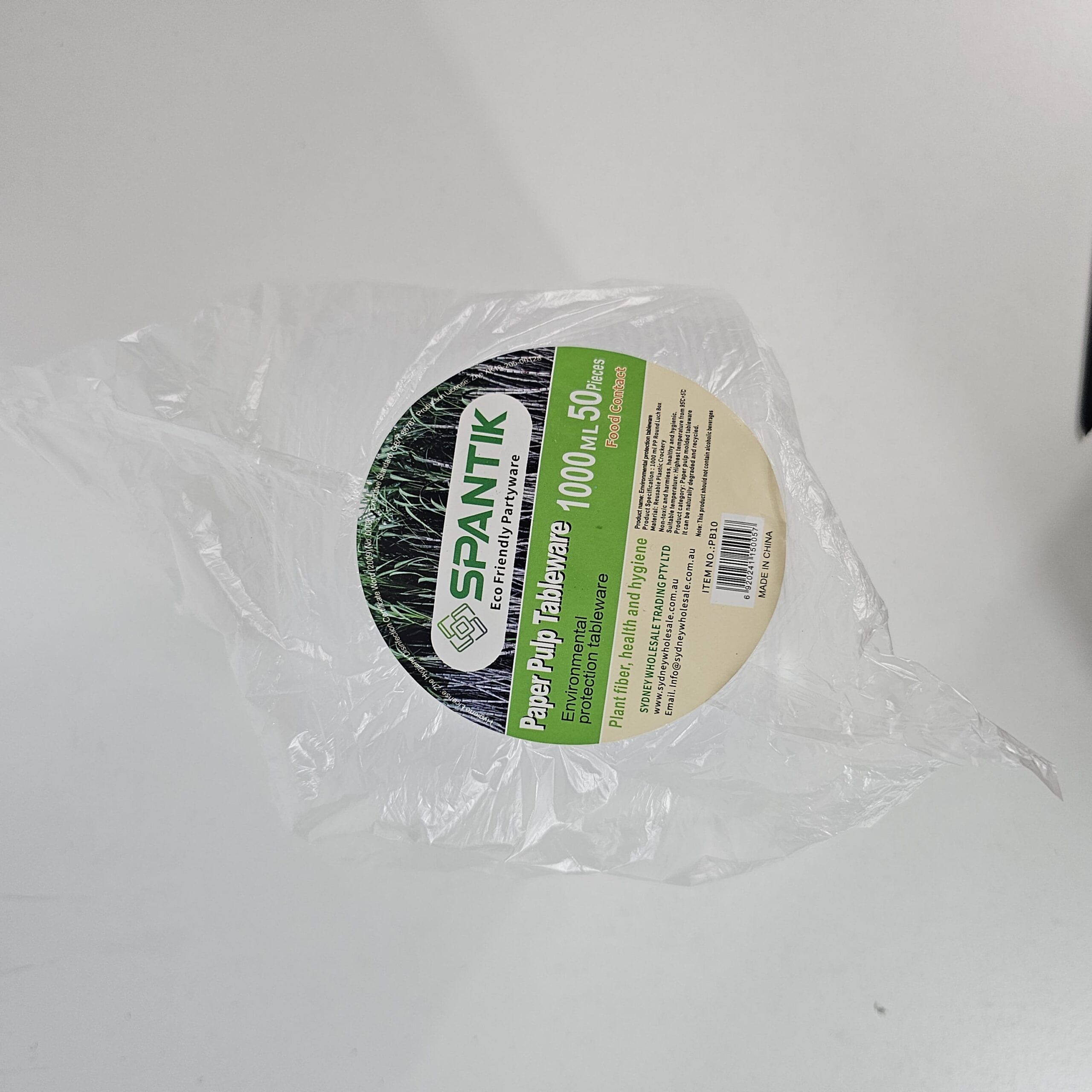 pp121 (1) YW36-06 - 1000ml PP Round Luch Box - 50 PCS - 6 PACK Per Caton - 300 PCS - PB10 - - Image 1