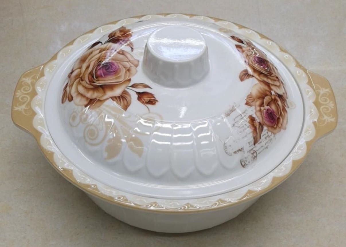 pp9 (1) YW11-31 - XF-1639 - MIXED FLOWERS - Melamine Bowl 425 gm - Image 1