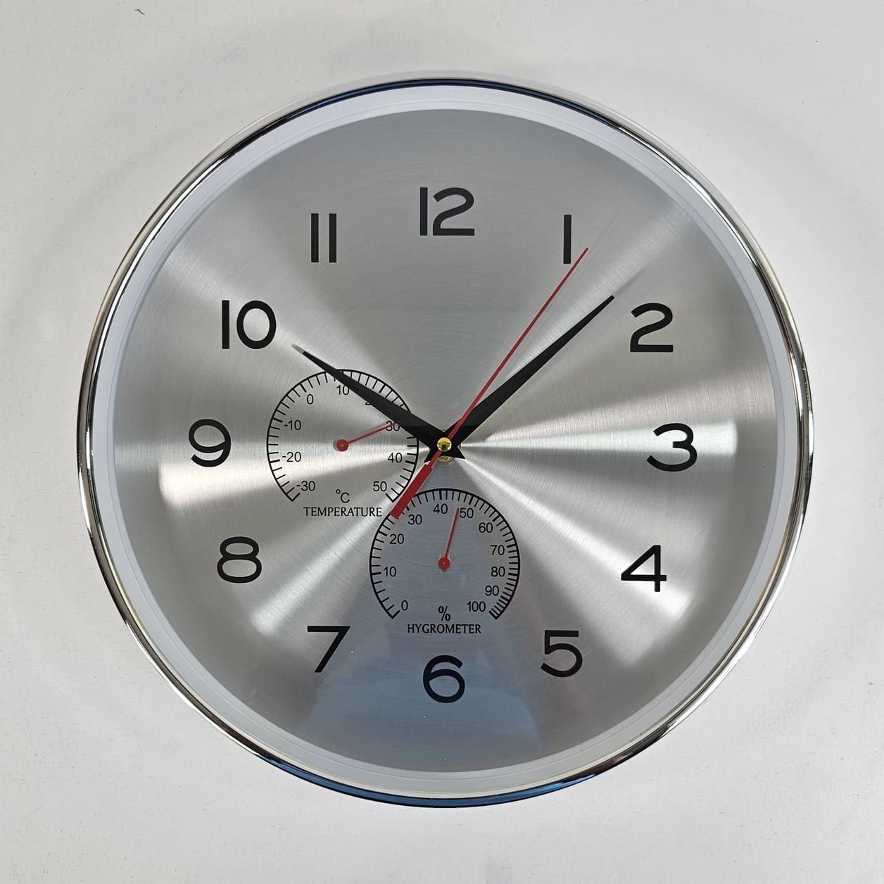 sjNNo5UDEgzHAEGF7ix8xw18xLqlvN5ieN7deEZg (1) (1) YW29-05 - Wall Clock 12" Silent Quartz Decorative Latest Wall Clock Non-Ticking Classic Clock Battery Operated Round Easy to Read for Room/Home/Kitchen/Bedroom/Office/School - Image 1
