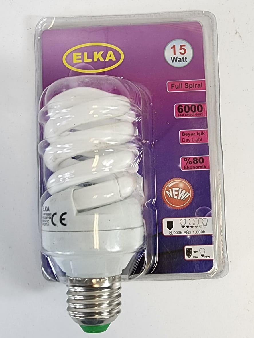 xBwspZWSVAU6ruJCCZ3AuURhM8Gn6J4AaxtEbvKa (1) (1) 15W / 6000 saat - (E27) LED LIght Energy Saver Light - White Light - LED Light - E27 - 8000 Hour - Image 1