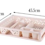 YW27-06 - plastic Durable Kitchen Drainer Dish - 37.5 x 45.5 x 9 cm