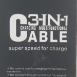 3 in 1 Charging Cable