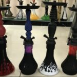 YW01-02 M04 - 46 CM Sheesha - Hookah - Top Quality Glass Funnel - Large Size