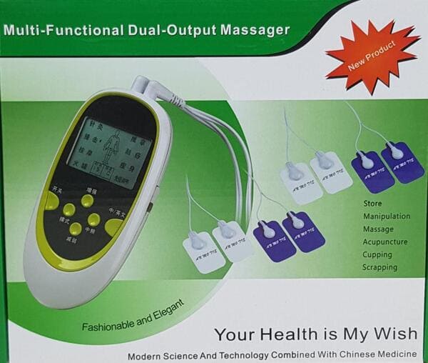 4q1nqXnngxDOCzglBcaG2fJZXHBzoJbaZXx0F23L (1) Multi-Functional Dual-Output Massager - Acupuncture / Cupping / Scrapping - Image 1