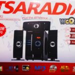 Tsaradia 3.1 10000W PMPO Amplifier Sound Box TS-M2 Karaoke DJ MP3 USB Bluetooth Audio Speaker Home Theatre