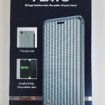 Siliver Stylish Flip Hard Case for iPhone 7 - D12