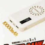 Kingleen C313S Wireless 10000 mAH 22.4W PD Charging Powerbank with 3 Built in Cables