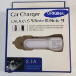 21.A Double USB Fast Car Charger - iPhone / Samsung and all