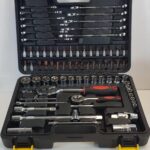 G-10007 78 PCS Brand New High Quality Professional 1/2" and 1/4" Dr Socket Tool Set - Auto Tools Set - Chrome Vanadium - Auto Tools